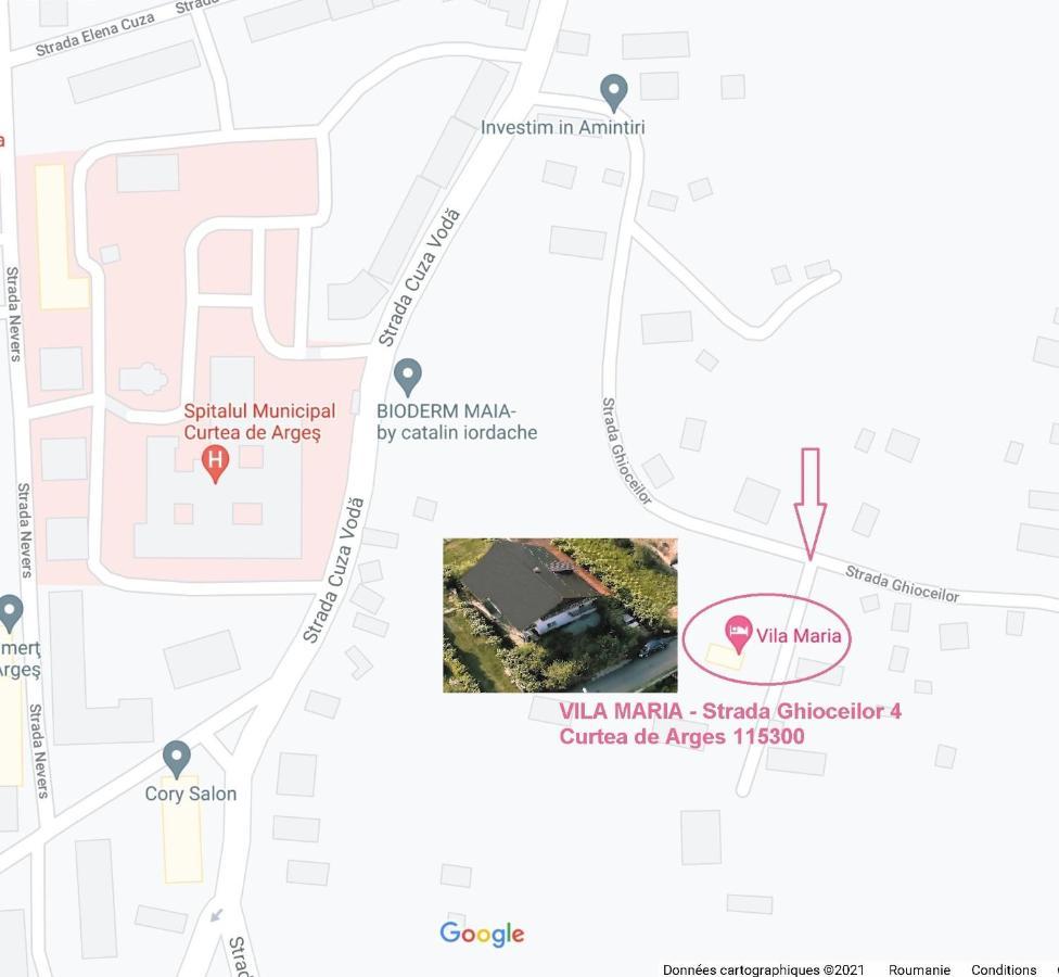 Cazare Vila Maria Apartment Curtea De Arges Exterior photo